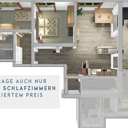 オーベルストドルフ Haus Am Rankアパートホテル エクステリア 写真